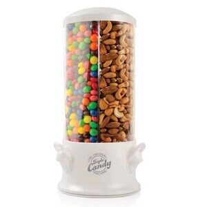Handy Gourmet Original Triple Candy Machine Dispenser Pearl White –No Box